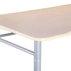 Bureau debout Guidecraft - Rectangulaire, réglable pour enfants et adultes, bureau d'écriture en bois pour la maison, station de classe avec pieds métalliques robustes