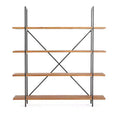 Christopher Knight Home Tearach Industrial Metal and Firwood Bookshelf