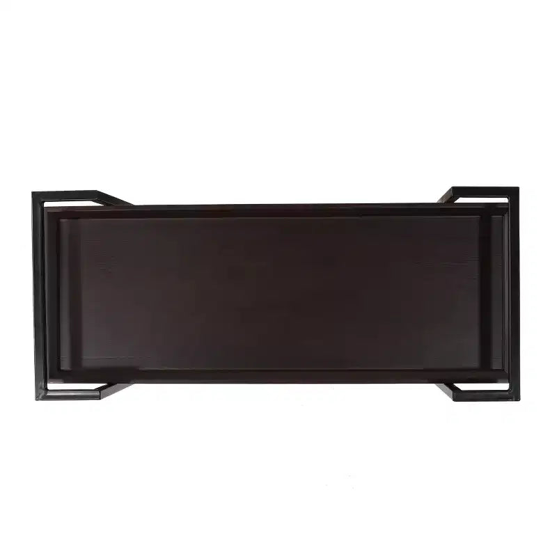 Dessertes de bar Harrison GDFStudio en bois d'imitation et fer avec roulettes