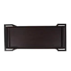 Dessertes de bar Harrison GDFStudio en bois d'imitation et fer avec roulettes
