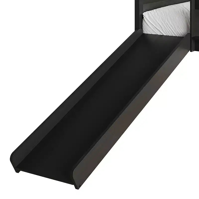 Lit mezzanine double en bois ChaletPosh