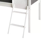 Lit mezzanine double en bois ChaletPosh