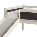 Lit mezzanine double en bois ChaletPosh