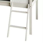 Lit mezzanine double en bois ChaletPosh
