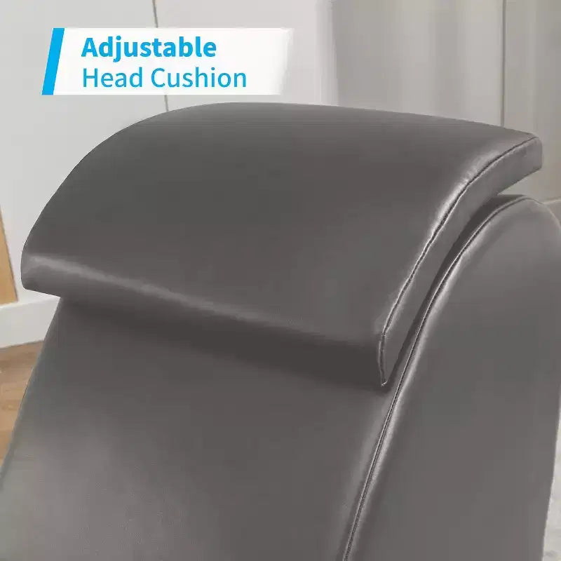 Mjkone Chaise Longue de Yoga 60 Pouces avec Coussin de Tête Réglable