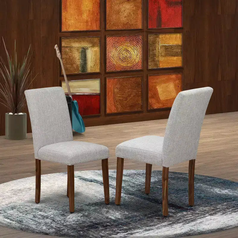 HomeStock 2 Chaises en Bois - Chaises Modernes