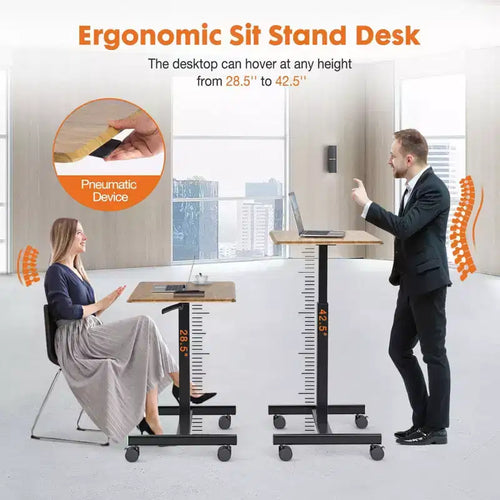 Bureau mobile réglable pour ordinateur portable, pour la maison, le bureau, la salle de classe, table de lit