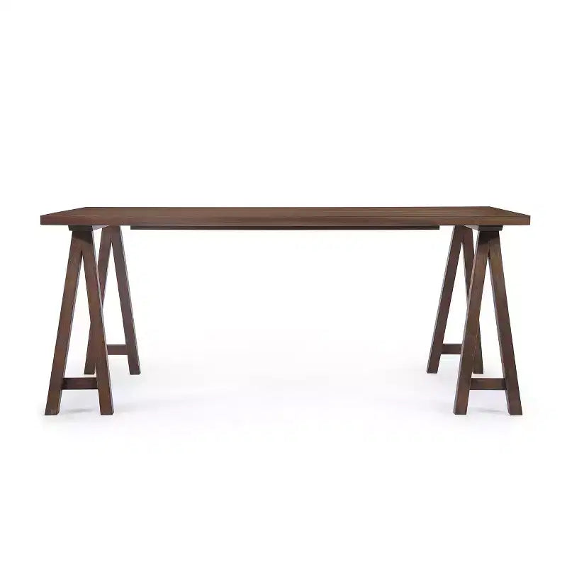 Table de salle à manger moderne en bois de style Mid-Century GDFStudio Sabrina