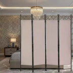 BestMassage Paravent 4 Panneaux Pliant 1,70 m Cloison de Séparation Autoportante
