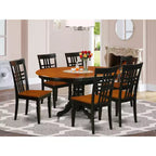 Kenley Kitchen Table And Chair Set Oval Dining Set Traditional