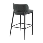 Christopher Knight Home Carolyn Tabourets de bar industriels en métal et similicuir (lot de 2)