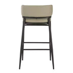 Christopher Knight Home Carolyn Tabourets de bar industriels en métal et similicuir (lot de 2)