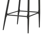 Christopher Knight Home Carolyn Tabourets de bar industriels en métal et similicuir (lot de 2)
