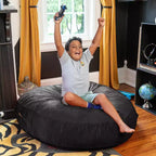 Jaxx Cocoon Pouf Poire de 1,20 m et Matelas d'Appoint