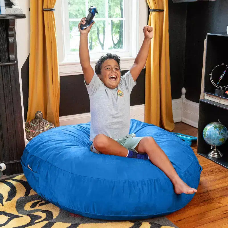Jaxx Cocoon Pouf Poire de 1,20 m et Matelas d'Appoint