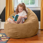 Jaxx Cocoon Pouf Poire de 1,20 m et Matelas d'Appoint