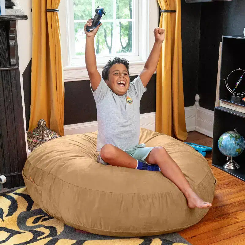 Jaxx Cocoon Pouf Poire de 1,20 m et Matelas d'Appoint