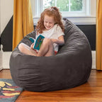 Jaxx Cocoon Pouf Poire de 1,20 m et Matelas d'Appoint