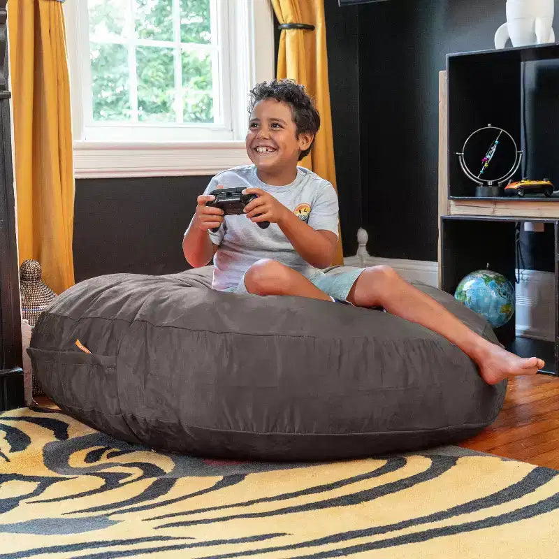 Jaxx Cocoon Pouf Poire de 1,20 m et Matelas d'Appoint