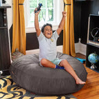 Jaxx Cocoon Pouf Poire de 1,20 m et Matelas d'Appoint