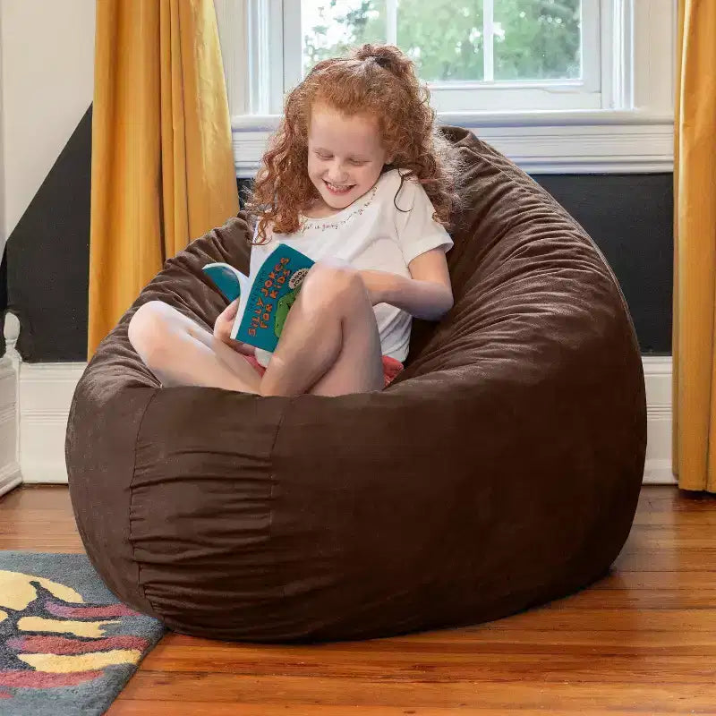 Jaxx Cocoon Pouf Poire de 1,20 m et Matelas d'Appoint