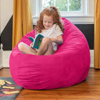 Jaxx Cocoon Pouf Poire de 1,20 m et Matelas d'Appoint