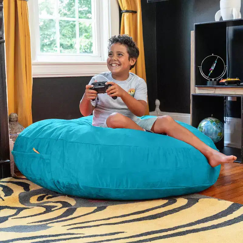 Jaxx Cocoon Pouf Poire de 1,20 m et Matelas d'Appoint