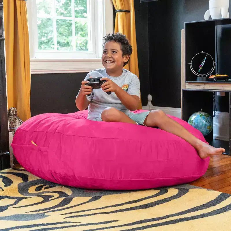 Jaxx Cocoon Pouf Poire de 1,20 m et Matelas d'Appoint