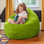 Jaxx Cocoon Pouf Poire de 1,20 m et Matelas d'Appoint