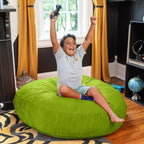 Jaxx Cocoon Pouf Poire de 1,20 m et Matelas d'Appoint