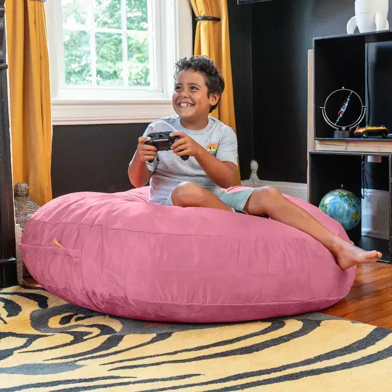 Jaxx Cocoon Pouf Poire de 1,20 m et Matelas d'Appoint