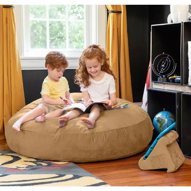 Jaxx Cocoon Pouf Poire de 1,20 m et Matelas d'Appoint