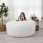 Fauteuil poire Jaxx Saxx 5 pieds pour adultes – Fausse fourrure de luxe