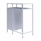 Mini-réfrigérateur de rangement de style casier métallique Novogratz Cache