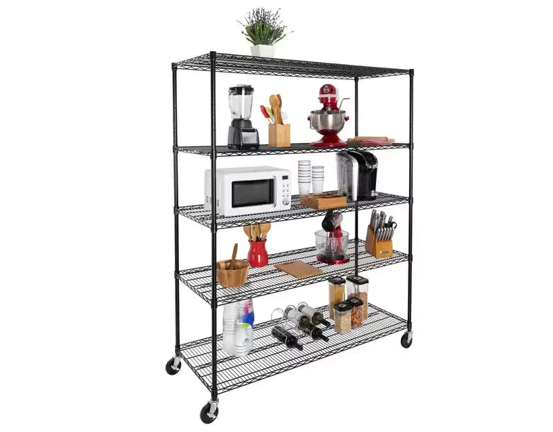 Étagère métallique en acier Seville Classics UltraDurable à 5 niveaux, 60 x 24 po