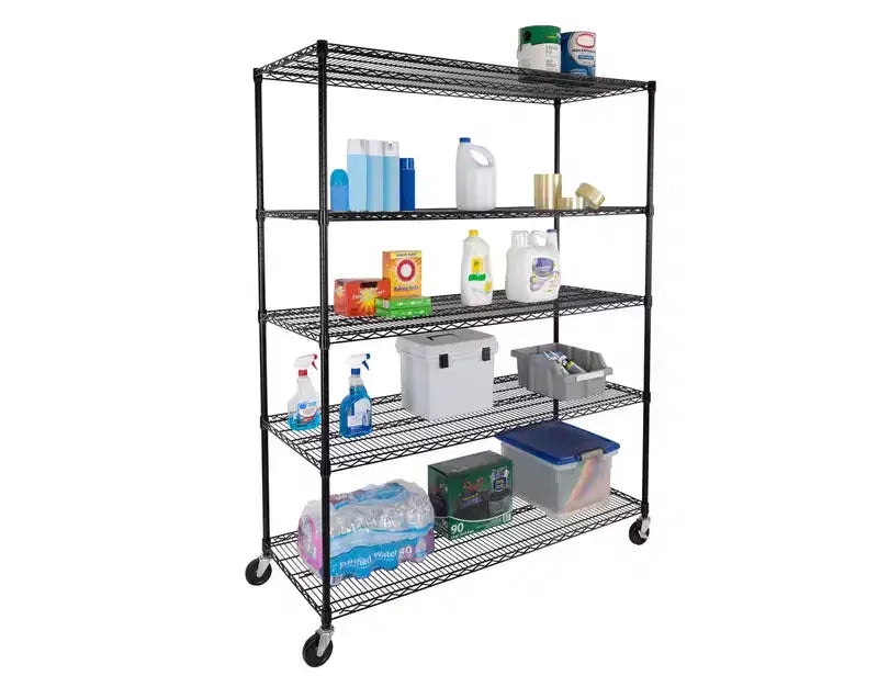 Étagère métallique en acier Seville Classics UltraDurable à 5 niveaux, 60 x 24 po