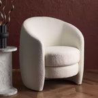 Fauteuil d'appoint en bouclé Danianna - SFV4803 - Safavieh Couture