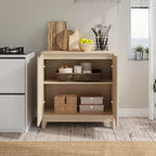 Meuble d'appoint EROMMY, Buffet de rangement moderne pour salon