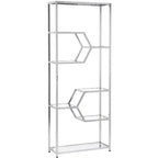 Bibliothèque Benoît Chrome - SFV1101 - Chrome - Safavieh Couture