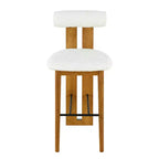 Christopher Knight Home Marvin Tabourets de bar polyvalents rembourrés en bois d'hévéa (lot de 2)