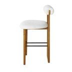 Christopher Knight Home Marvin Tabourets de bar polyvalents rembourrés en bois d'hévéa (lot de 2)