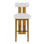 Christopher Knight Home Marvin Tabourets de bar polyvalents rembourrés en bois d'hévéa (lot de 2)