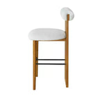 Christopher Knight Home Marvin Tabourets de bar polyvalents rembourrés en bois d'hévéa (lot de 2)