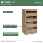 Meuble de rangement modulaire 4 tiroirs ClosetMaid - ClosetMaid