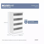 Meuble de rangement modulaire 4 tiroirs ClosetMaid - ClosetMaid