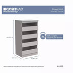 Meuble de rangement modulaire 4 tiroirs ClosetMaid - ClosetMaid