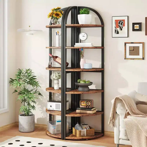 71,65 cm Bibliothèque haute peu encombrante