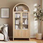 Vitrine en bois avec arches Vatros