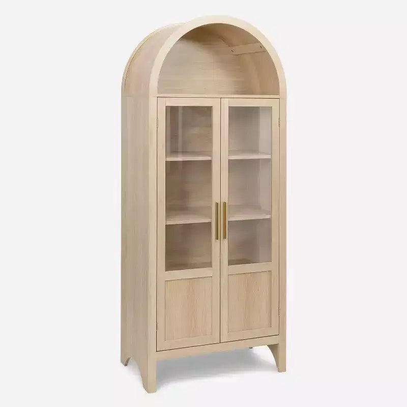 Vitrine en bois avec arches Vatros