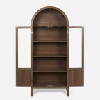 Vitrine en bois avec arches Vatros